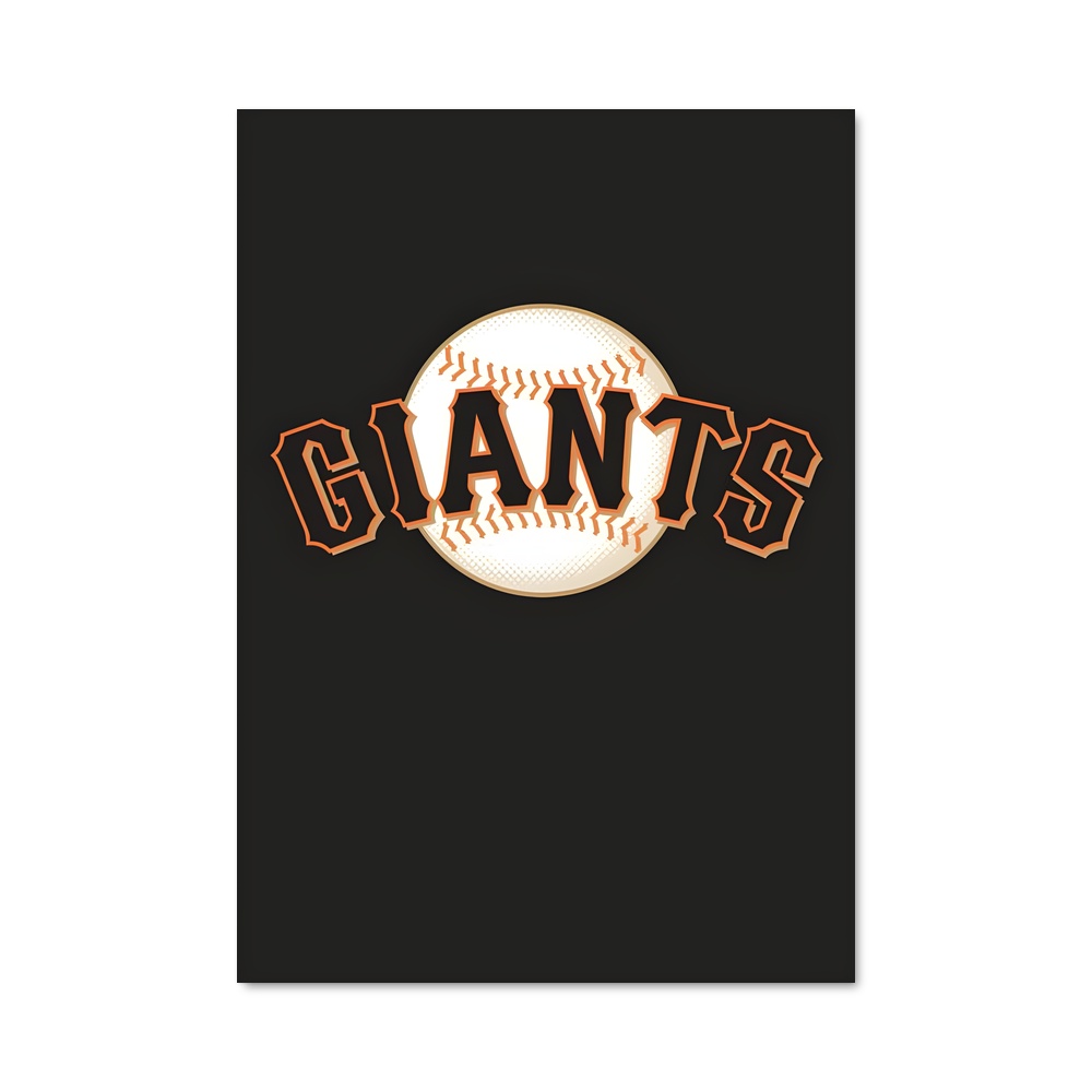 Poster Giants de San Francisco